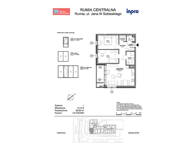 Mieszkanie w inwestycji Rumia Centralna, symbol D.2.9.3 » nportal.pl