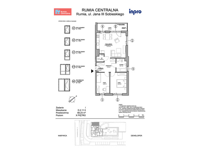 Mieszkanie w inwestycji Rumia Centralna, symbol D.2.11.5 » nportal.pl