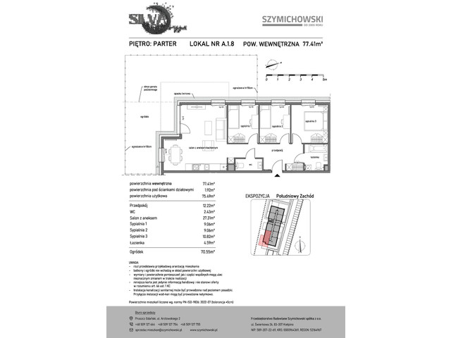 Mieszkanie w inwestycji Silva Straszyn, symbol A-A.1.8 » nportal.pl