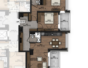 Mieszkanie na sprzedaż, Bułgaria София/sofia Младост /Mladost , 358 587 dolar (1 376 975 zł), 132 m2, 95510163