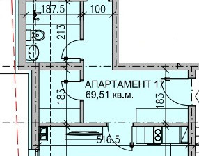 Mieszkanie na sprzedaż, Bułgaria София/sofia Модерно предградие, бул. Сливница/Moderno predgradie, bul. Slivnica, 97 301 dolar (373 634 zł), 81 m2, 98911930