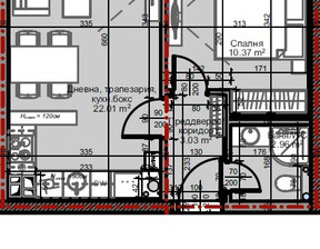 Mieszkanie na sprzedaż, Bułgaria София/sofia Младост /Mladost , 128 489 dolar (502 391 zł), 57 m2, 92576323