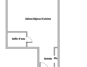 Mieszkanie na sprzedaż, Francja Paris, 261 617 dolar (1 070 014 zł), 43 m2, 102128753