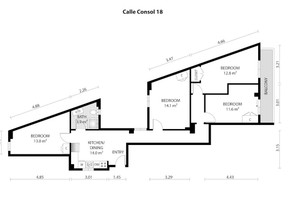 Kawalerka do wynajęcia, Hiszpania Valencia Carrer Consol, 530 dolar (2197 zł), 70 m2, 101526667