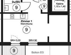 Kawalerka do wynajęcia, Niemcy Berlin Crailsheimer Straße, 1351 dolar (5282 zł), 34 m2, 95125725