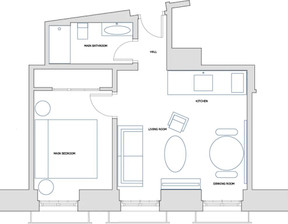 Kawalerka do wynajęcia, Hiszpania Madrid Calle de Fernando VI, 3218 dolar (13 161 zł), 49 m2, 98968477