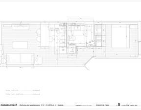 Kawalerka do wynajęcia, Hiszpania Madrid Calle de Orfila, 3326 dolar (12 870 zł), 49 m2, 99189691