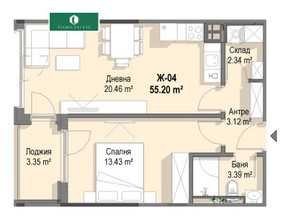 Mieszkanie na sprzedaż, Bułgaria София/sofia Кръстова вада/Krastova vada, 141 641 dolar (579 313 zł), 65 m2, 101612237