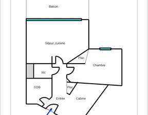 Mieszkanie na sprzedaż, Francja Cannes, 121 811 dolar (468 974 zł), 30 m2, 97450294