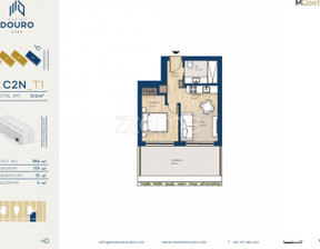 Mieszkanie na sprzedaż, Portugalia Vila Nova De Gaia, 312 549 dolar (1 278 325 zł), 40 m2, 99916399