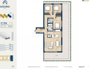 Mieszkanie na sprzedaż, Portugalia Vila Nova De Gaia, 747 818 dolar (2 894 055 zł), 120 m2, 99916435