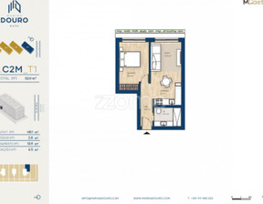 Mieszkanie na sprzedaż, Portugalia Vila Nova De Gaia, 303 772 dolar (1 269 767 zł), 48 m2, 99916450