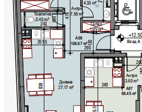 Mieszkanie na sprzedaż, Bułgaria София/sofia Подуяне/Poduiane, 236 525 dolar (908 255 zł), 107 m2, 100988442