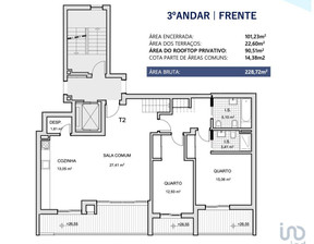 Mieszkanie na sprzedaż, Portugalia Faro, 479 621 dolar (1 899 298 zł), 110 m2, 98111636