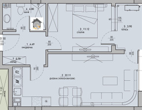 Mieszkanie na sprzedaż, Bułgaria София/sofia Симеоново/Simeonovo, 95 235 dolar (365 703 zł), 62 m2, 99794172