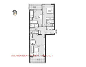 Mieszkanie na sprzedaż, Bułgaria София/sofia Витоша/Vitosha, 266 100 dolar (1 021 823 zł), 117 m2, 99793995