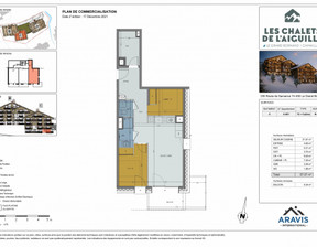 Mieszkanie na sprzedaż, Francja Le Grand-Bornand, 376 462 dolar (1 449 380 zł), 57,07 m2, 93990800