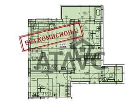 Mieszkanie na sprzedaż, Bułgaria Пловдив/plovdiv Остромила/Ostromila, 141 791 dolar (581 344 zł), 99 m2, 102304726