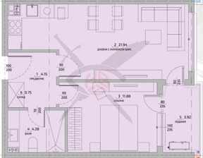 Mieszkanie na sprzedaż, Bułgaria София/sofia Малинова долина/Malinova dolina, 120 797 dolar (501 307 zł), 66 m2, 103372325