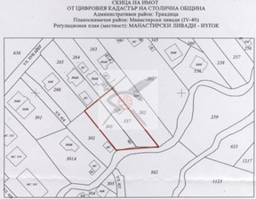 Działka na sprzedaż, Bułgaria София/sofia Манастирски ливади/Manastirski livadi, 158 803 dolar (663 798 zł), 480 m2, 98082639