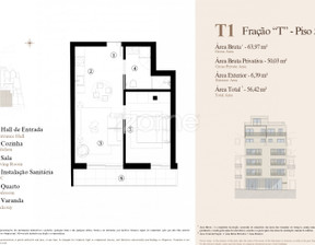 Mieszkanie na sprzedaż, Portugalia Funchal, 382 334 dolar (1 598 156 zł), 56 m2, 102395841