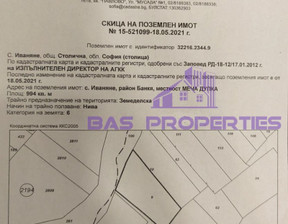 Działka na sprzedaż, Bułgaria София/sofia с. Иваняне/s. Ivaniane, 110 430 dolar (442 824 zł), 994 m2, 94515705