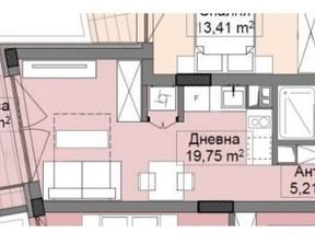 Kawalerka na sprzedaż, Bułgaria София/sofia Овча купел /Ovcha kupel , 78 730 dolar (302 325 zł), 44 m2, 100185566