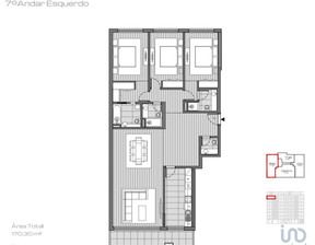 Mieszkanie na sprzedaż, Portugalia Porto, 795 140 dolar (3 061 290 zł), 154 m2, 93451824