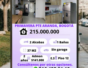 Mieszkanie na sprzedaż, Kolumbia Bogota Cl. 4f #39-1, Bogotá, Colombia, 48 795 dolar (195 669 zł), 37 m2, 101983542