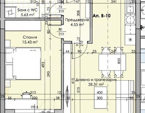 Mieszkanie na sprzedaż, Bułgaria Пловдив/plovdiv Кършияка/Karshiaka, 145 453 dolar (603 631 zł), 80 m2, 103037194