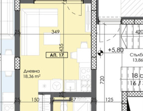 Kawalerka na sprzedaż, Bułgaria Пловдив/plovdiv Тракия/Trakia, 47 996 dolar (199 184 zł), 40 m2, 103188461