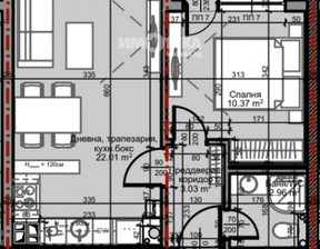 Mieszkanie na sprzedaż, Bułgaria София/sofia Младост /Mladost , 124 106 dolar (476 567 zł), 57 m2, 91793807