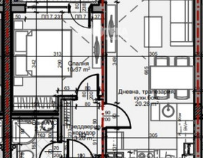 Mieszkanie na sprzedaż, Bułgaria София/sofia Младост /Mladost , 127 245 dolar (531 883 zł), 55 m2, 91793812